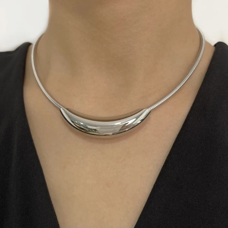 Mimosa Necklace silver