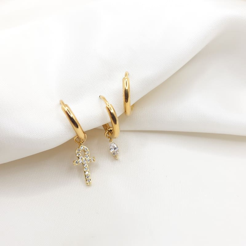 Bena Set Earrings gold