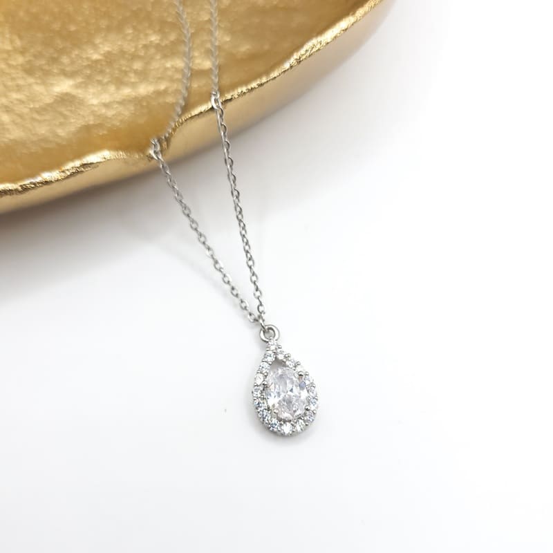 Brilliant Necklace silver