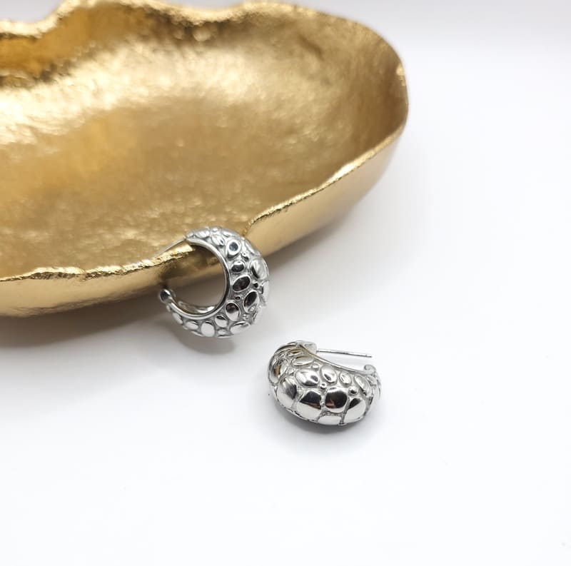 Sanya Hoops silver