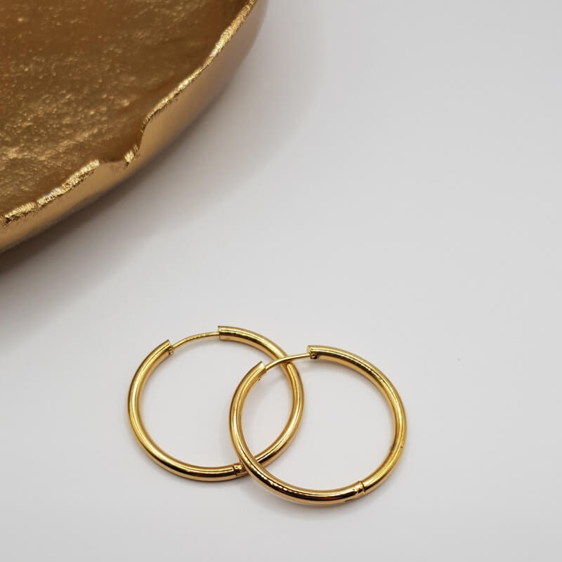 Classic Hoops L gold