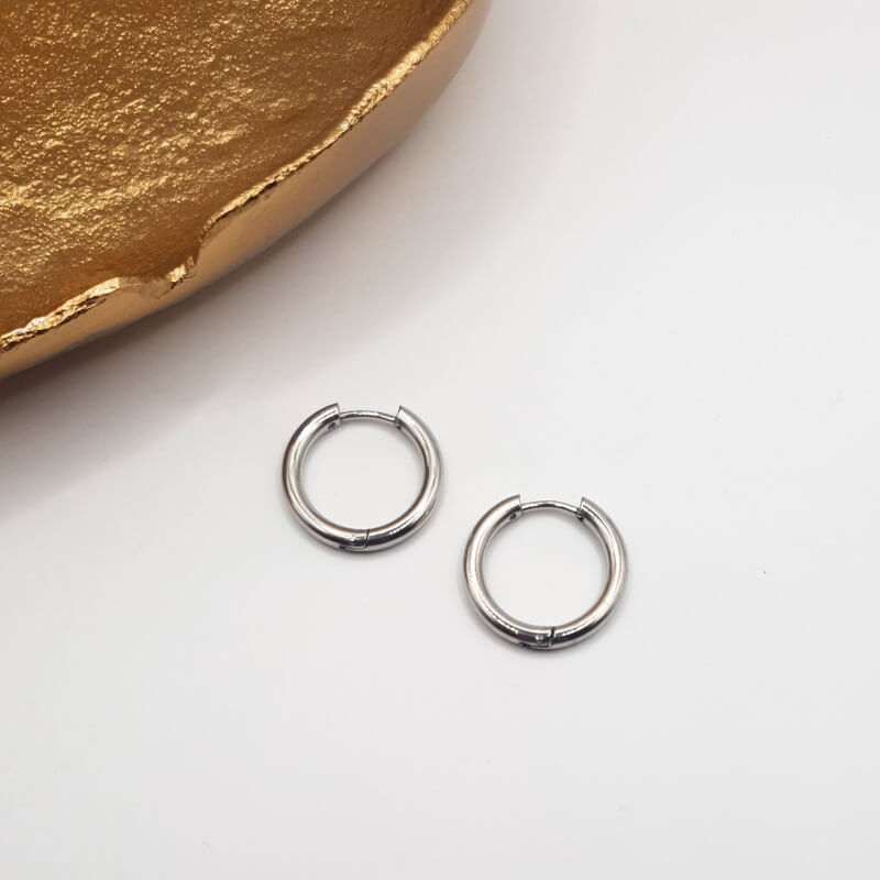 Classic Hoops M silver