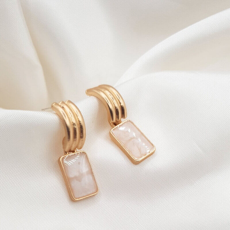 Arc Earrings gold