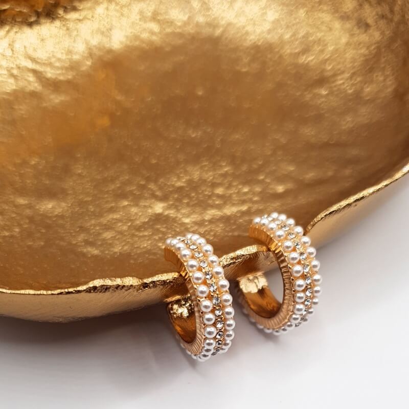 Perla Hoops gold