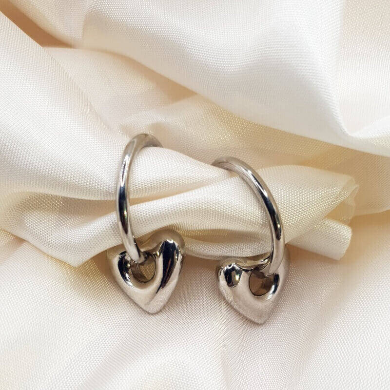 Amour Earrings silver