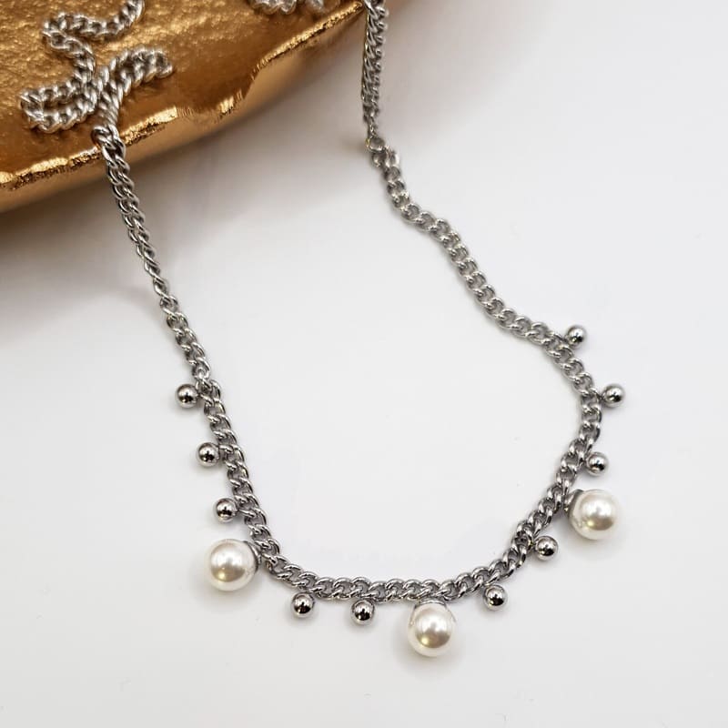 Banti Necklace silver