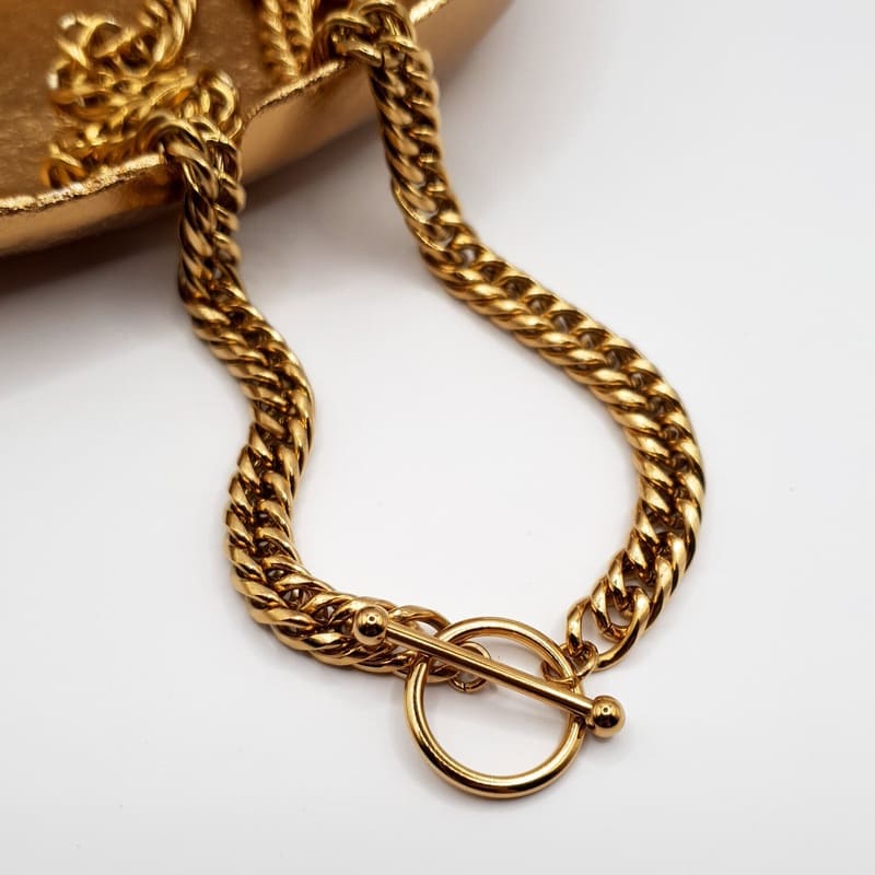 Void Chain Necklace gold