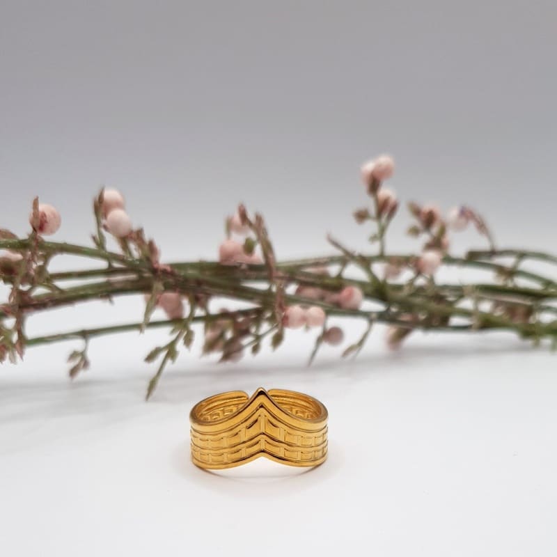 Hippolyte Ring gold