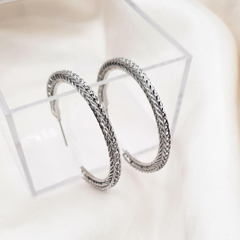 Nora Hoops silver