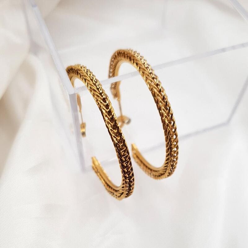 Nora Hoops gold