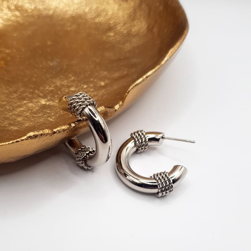 Roxi Hoops silver
