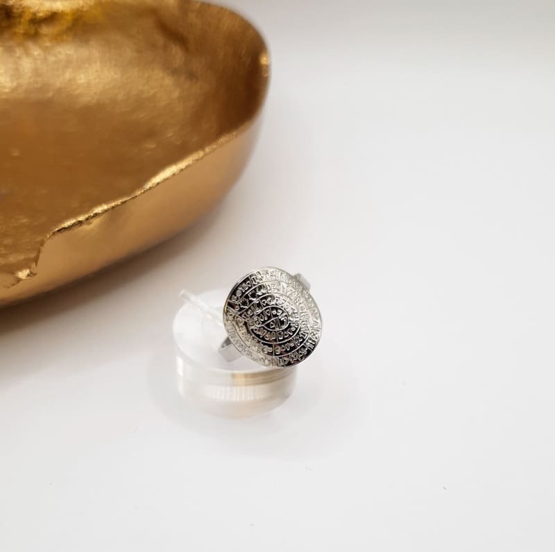 Faistos Ring silver