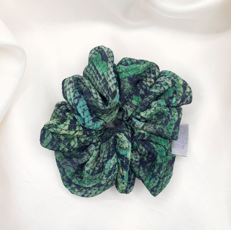 Snakeskin Scrunchie