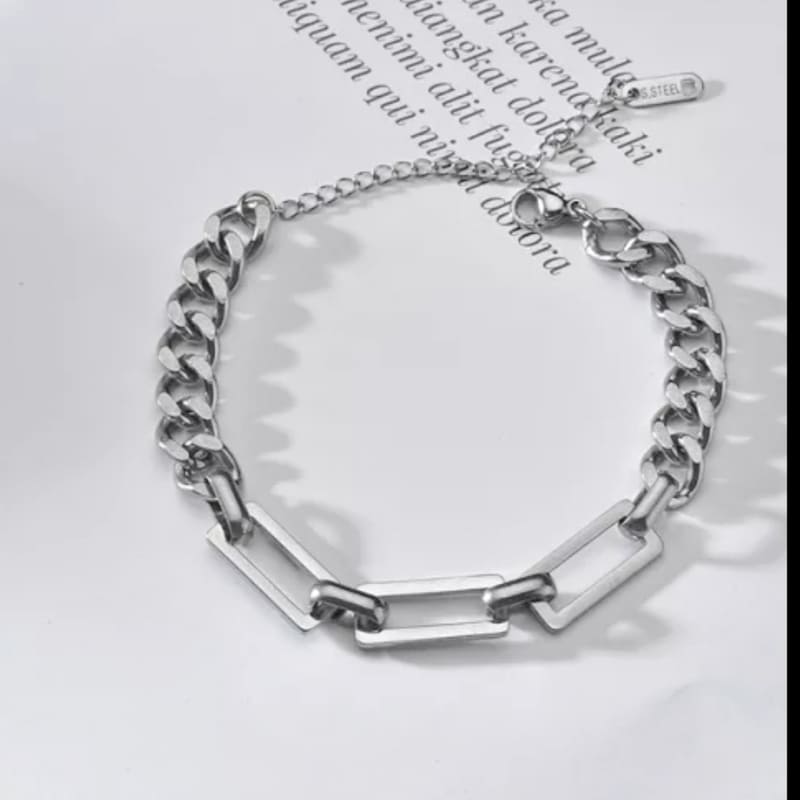 Spacey Bracelet silver