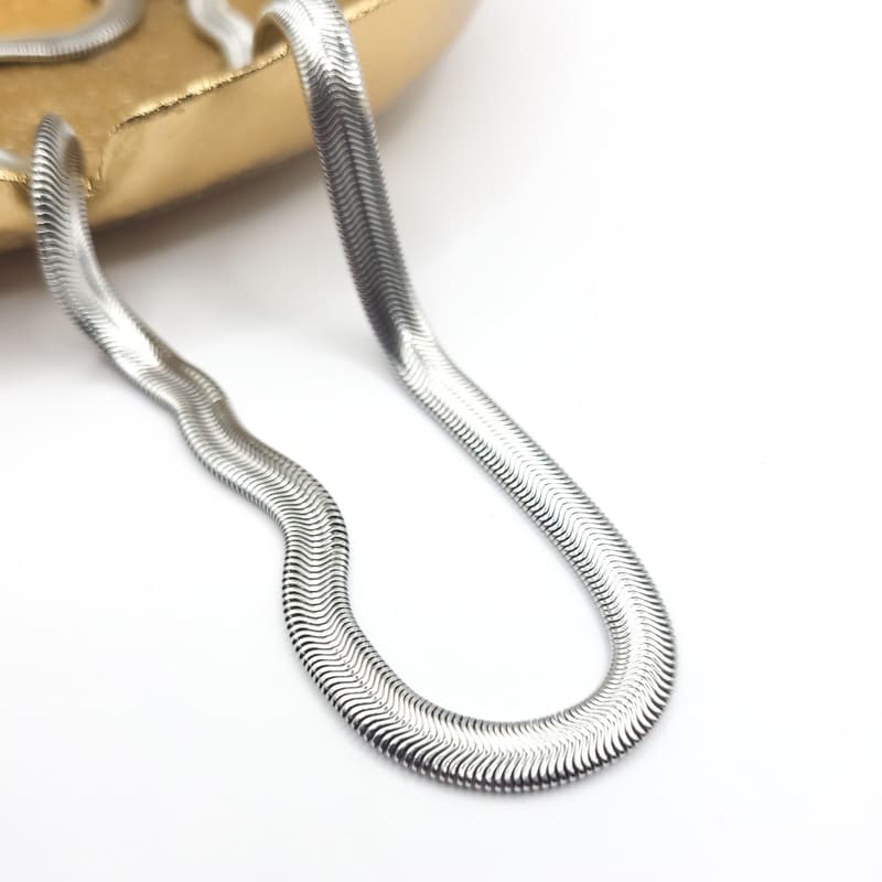 Python Chain Necklace silver