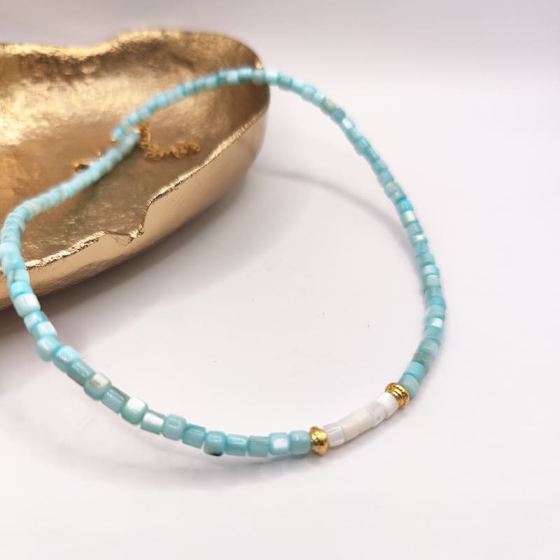 Naya Light Blue Necklace