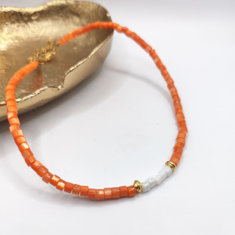 Naya Orange Necklace