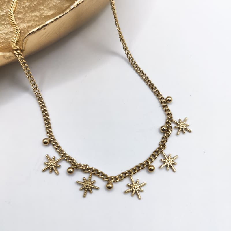Starry Necklace gold